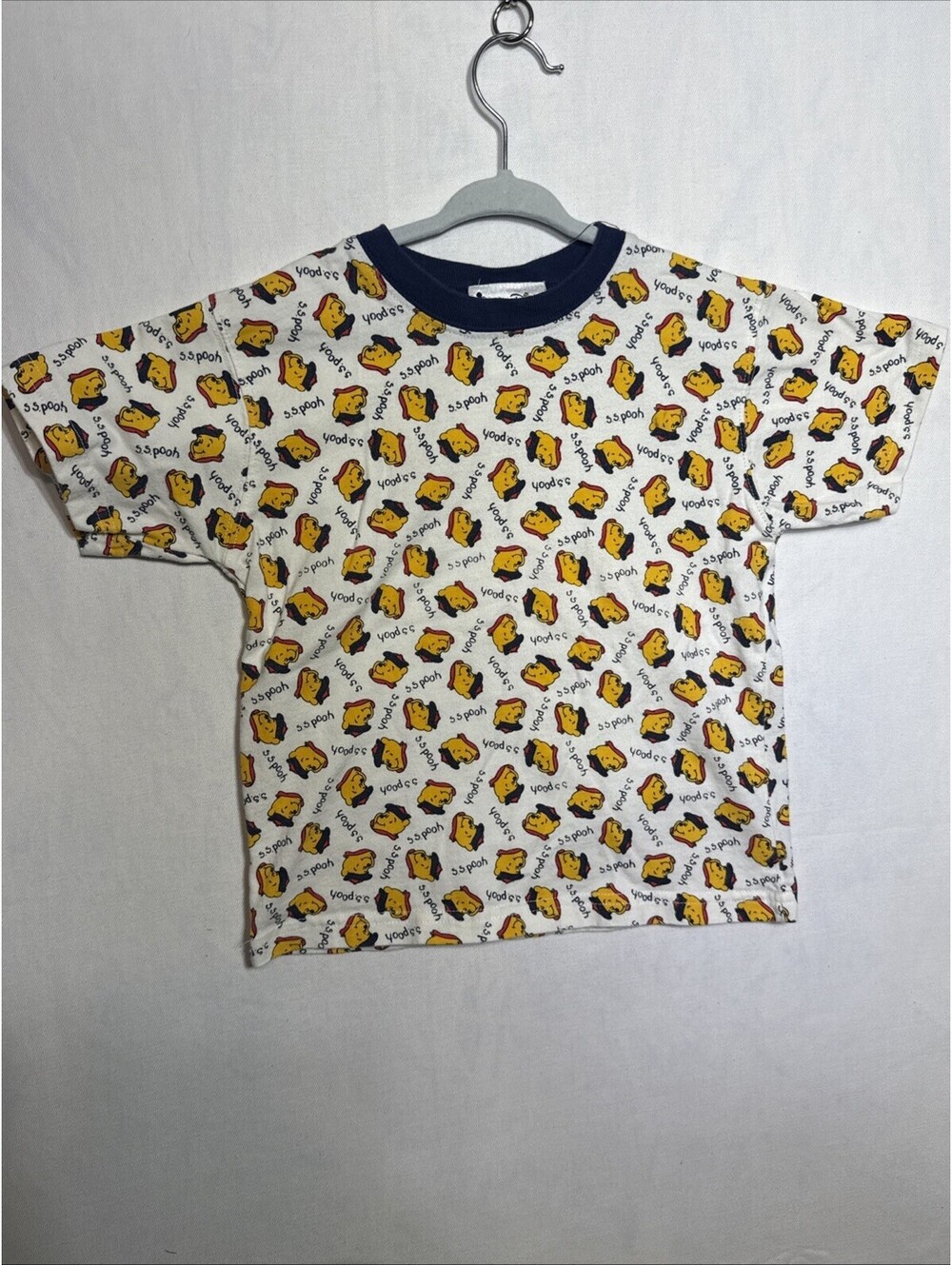 Vintage 90s Walt Disney World Kids Winnie The Pooh All Over Print Shirt 4T AOP